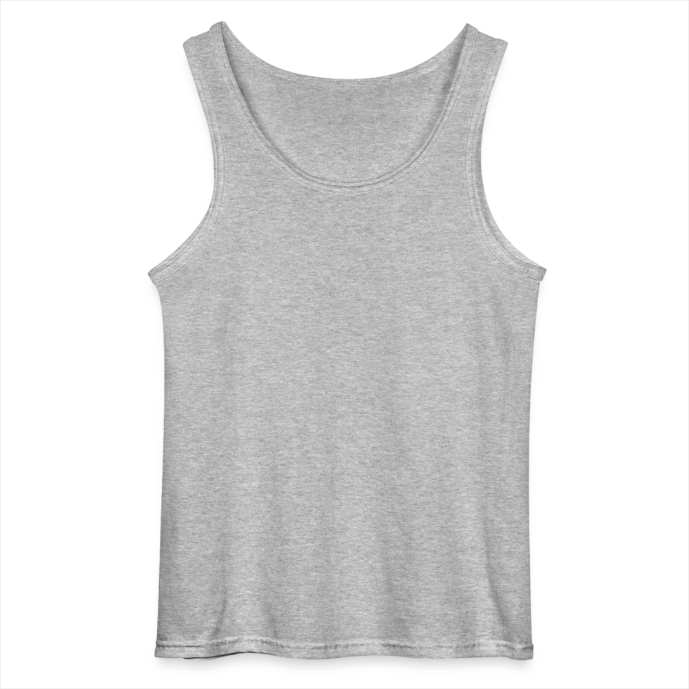 YING YANG - MEN'S TANK TOP - sports grey