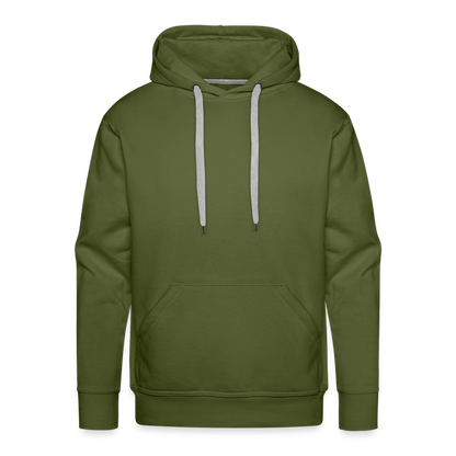 THE REAL ALIEN O.G!! MENS HOODIE - olive green