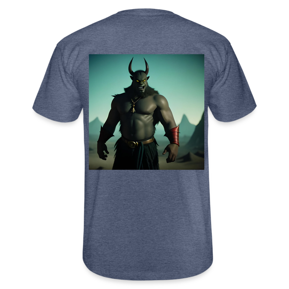 VILLIAN!! MEN'S CLASSIC T-SHIRT - heather navy