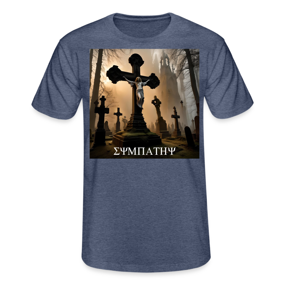 SACRILEGE - MEN'S CLASSIC T-SHIRT - heather navy