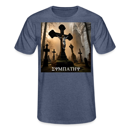 SACRILEGE - MEN'S CLASSIC T-SHIRT - heather navy