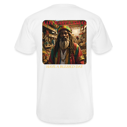 JAH RASTA XMAS - MENS CLASSIC T-SHIRT - white