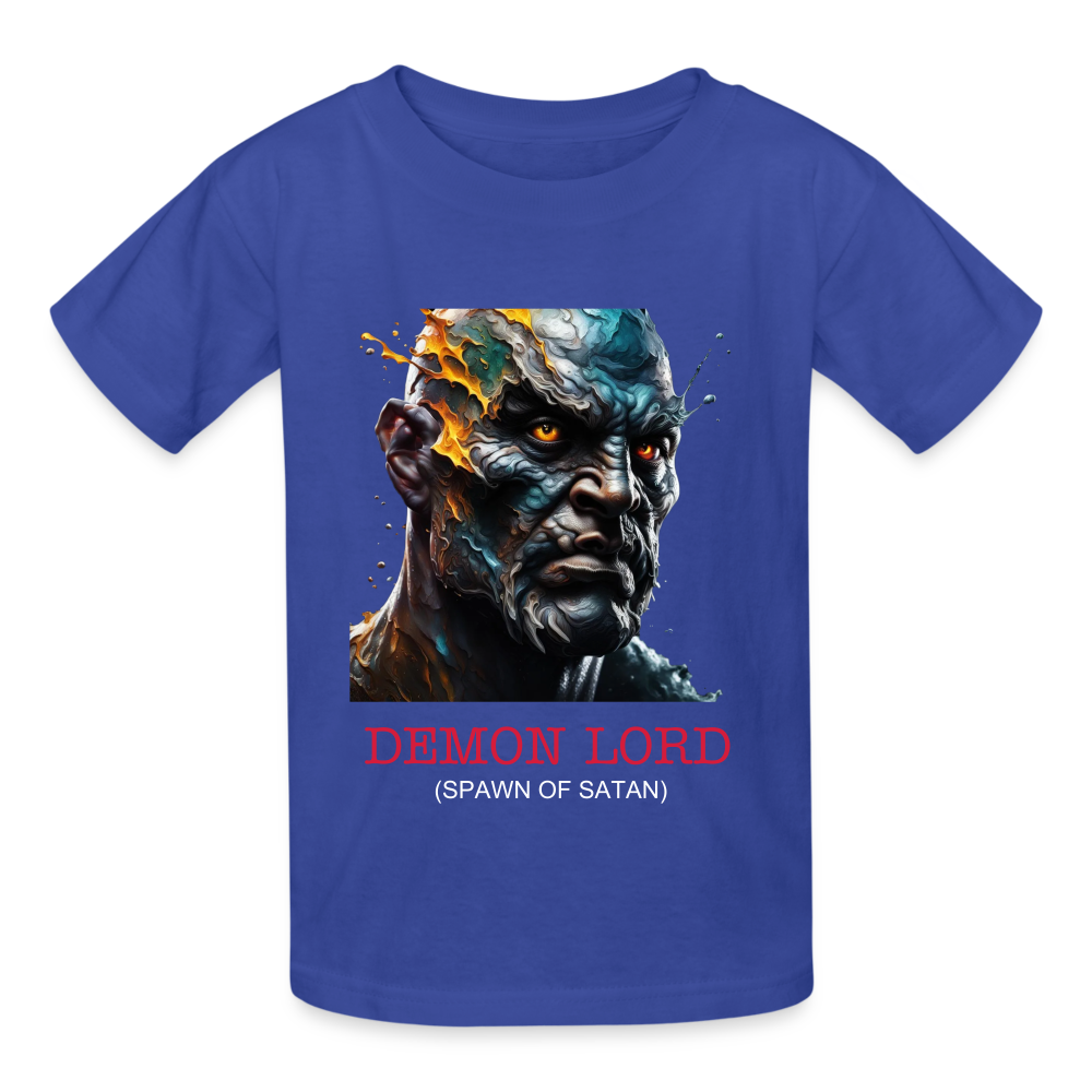 DEMON LORD! KIDS T-SHIRT - royal blue