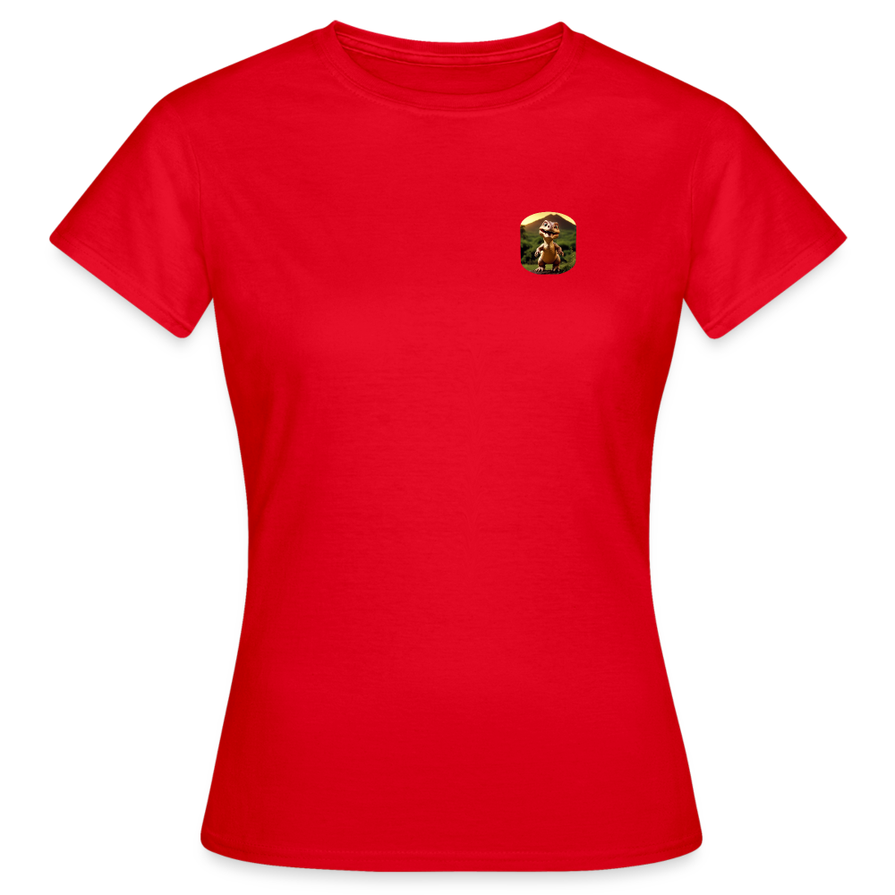 DINO - WOMEN'S CLASSIC T-SHIRT - red