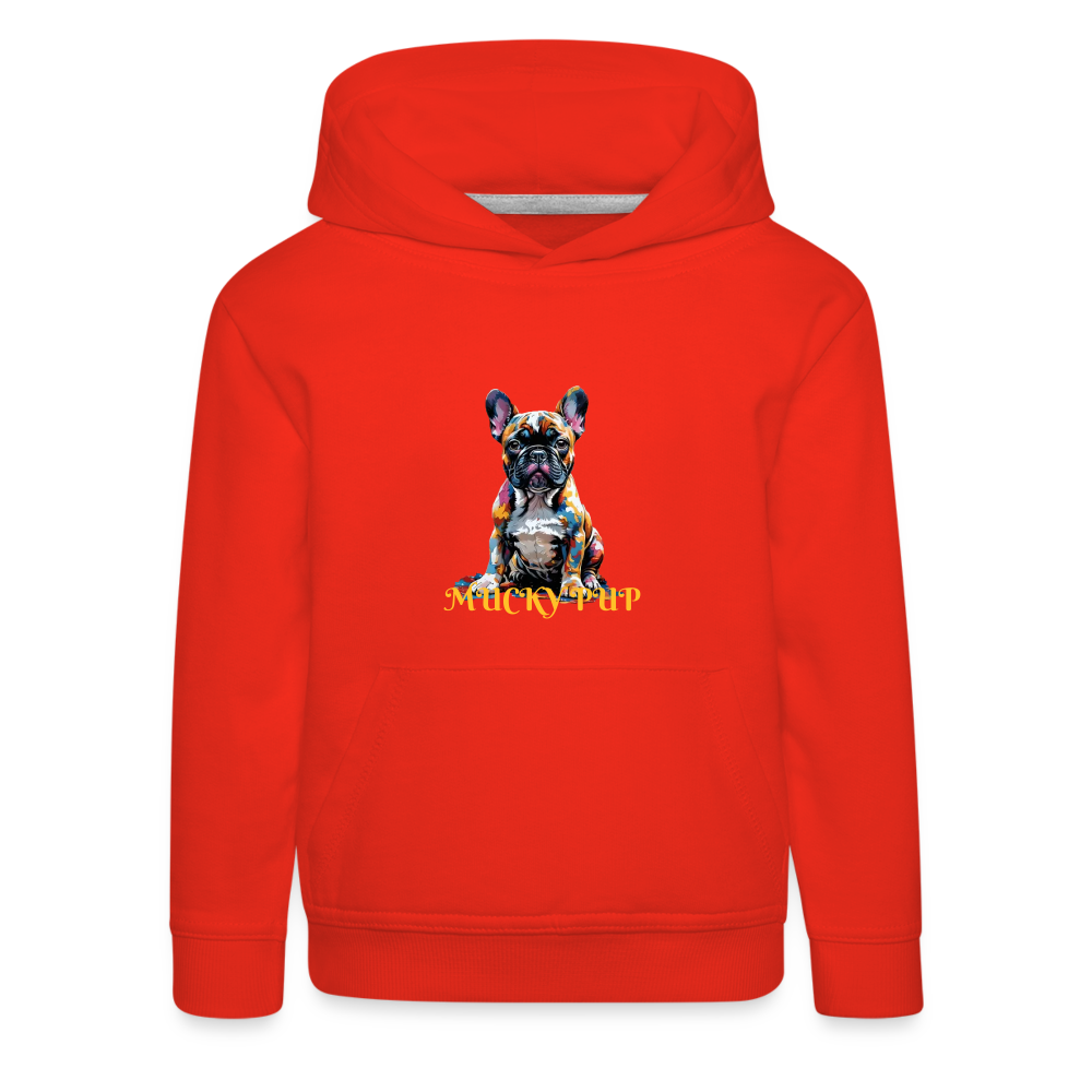 ROSIE!! KIDS HOODIE - red