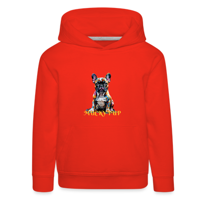 ROSIE!! KIDS HOODIE - red