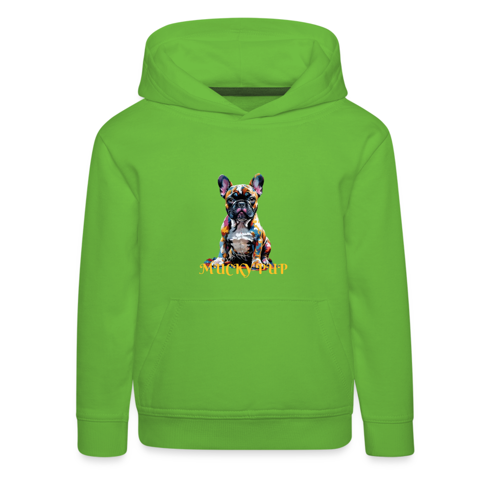 ROSIE!! KIDS HOODIE - light green