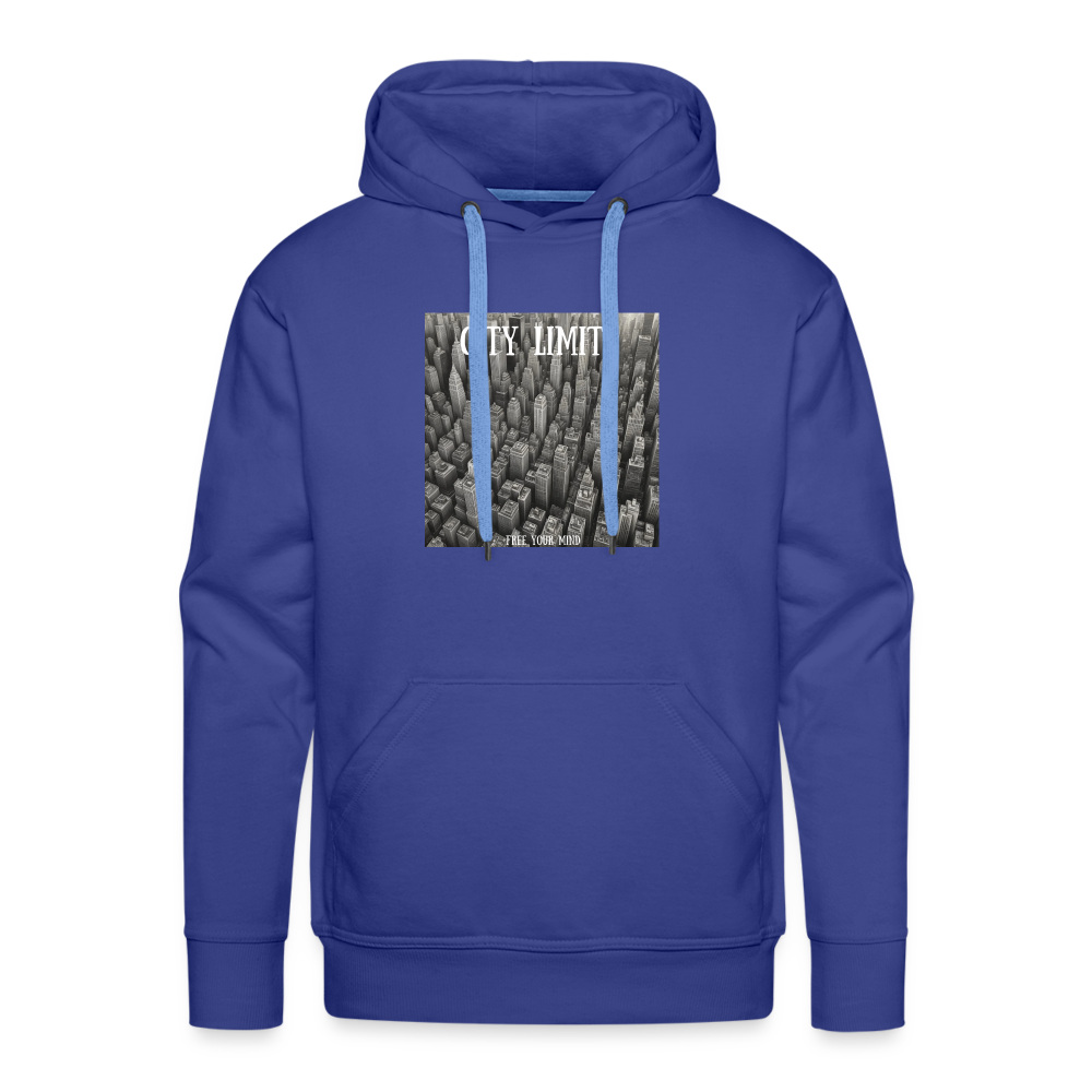 CITY LIMIT - MEN'S HOODIE - royal blue