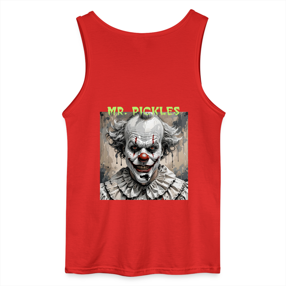 EVIL CLOWN - MEN'S TANK TOP - red