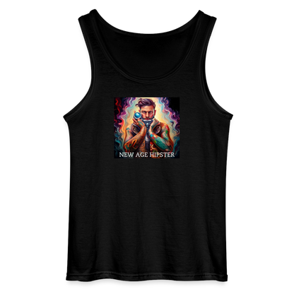 NEW AGE HIPSTER - MEN'S TANK TOP - black