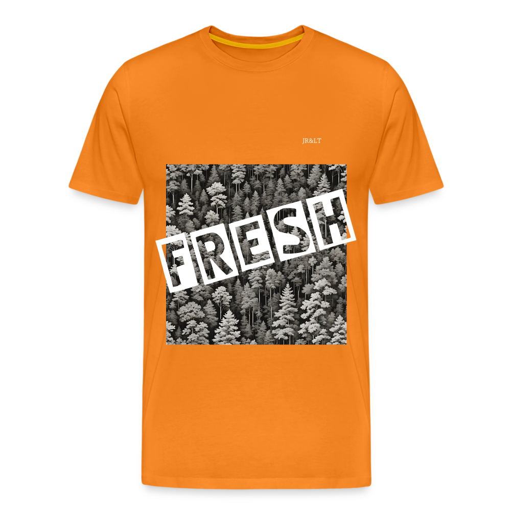 FRESH - MEN'S PREMIUM T-SHIRT - orange