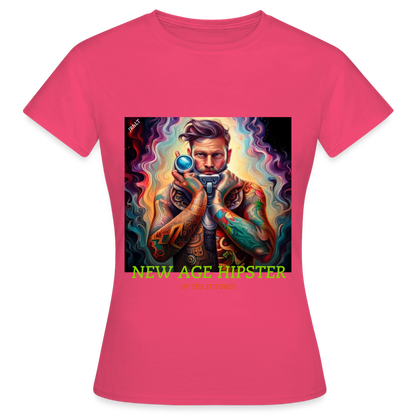 NEW AGE HIPSTER OF THE FUTURE! WOMEN'S CLASSIC T-SHIRT - azalea