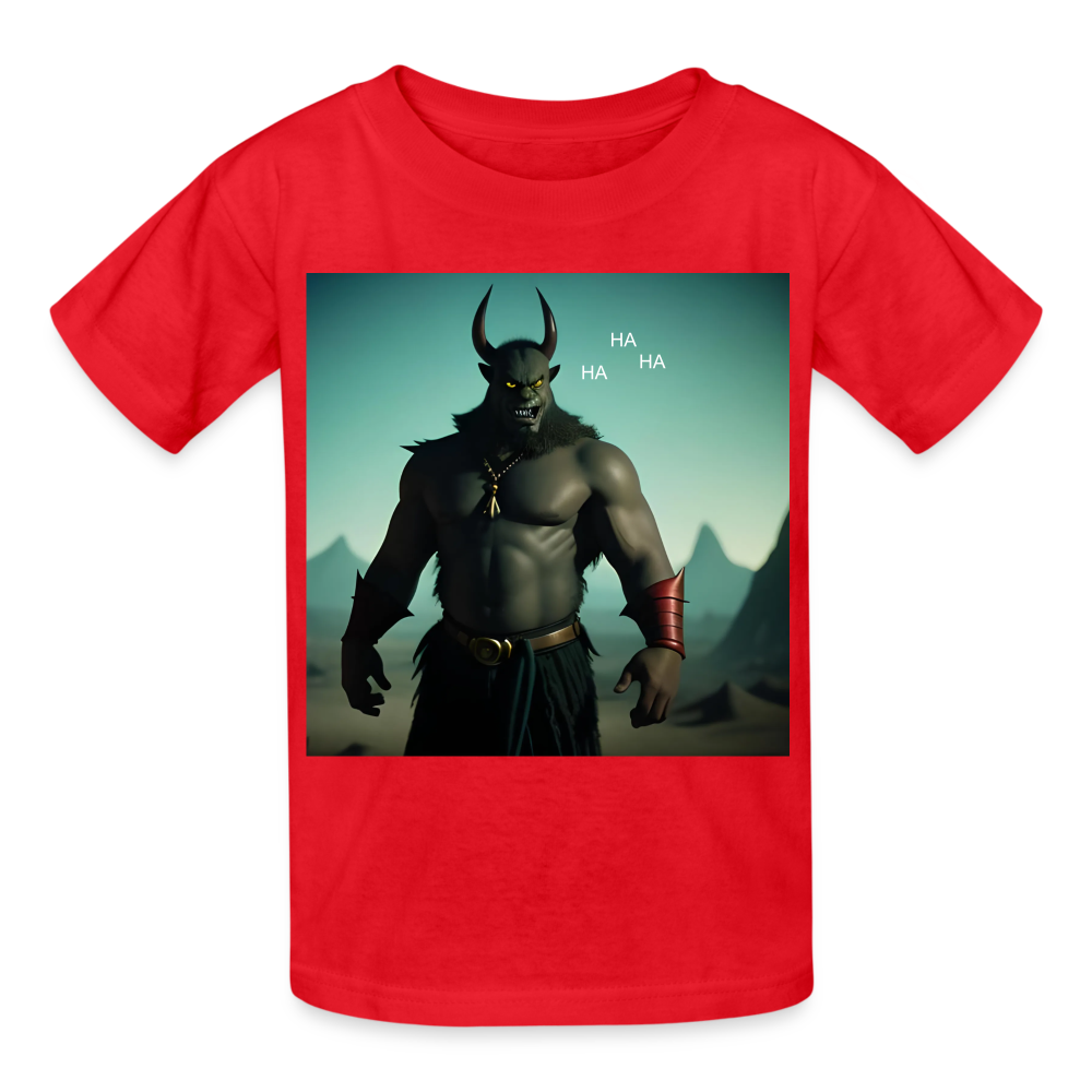 VILLIAN - CHILDREN'S T-SHIRT - red