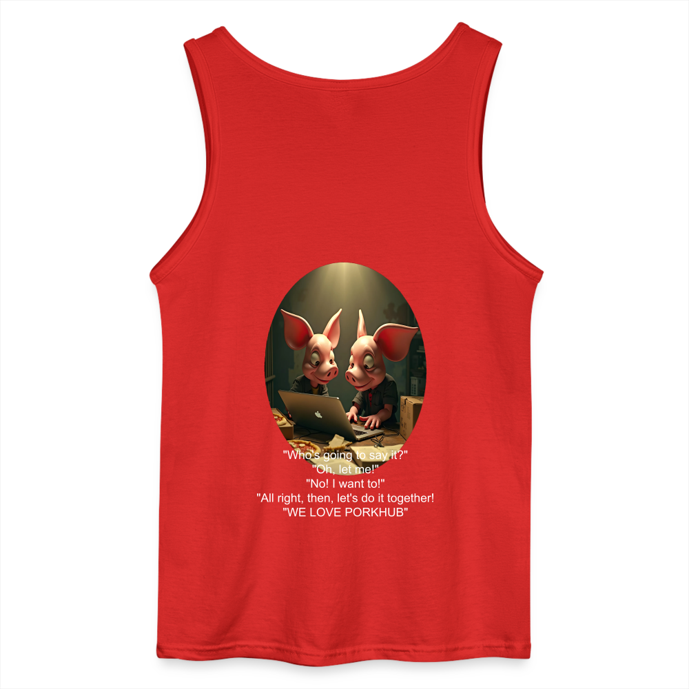 APPRECIATION - MEN'S TANK TOP - red