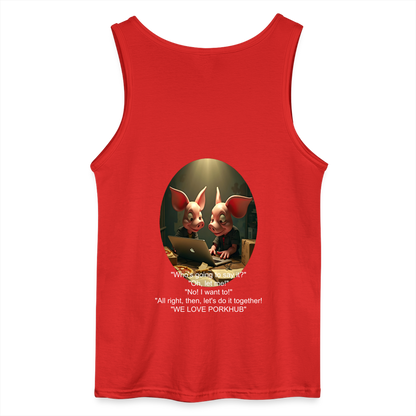 APPRECIATION - MEN'S TANK TOP - red