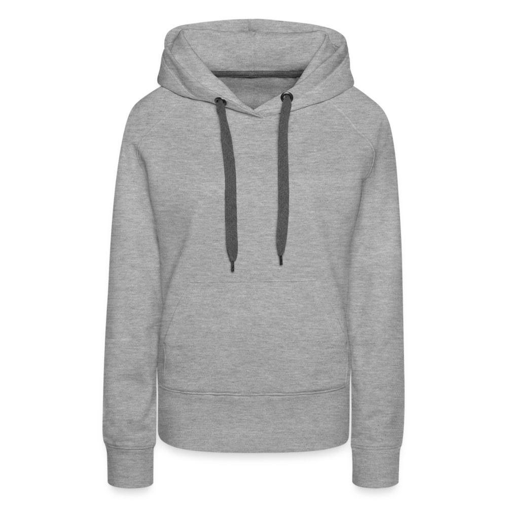 MOST POWERFUL PRISON IN THE WORLD IS OUR MIND - WOMEN'S HOODIE - heather grey