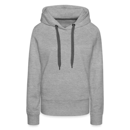 MOST POWERFUL PRISON IN THE WORLD IS OUR MIND - WOMEN'S HOODIE - heather grey