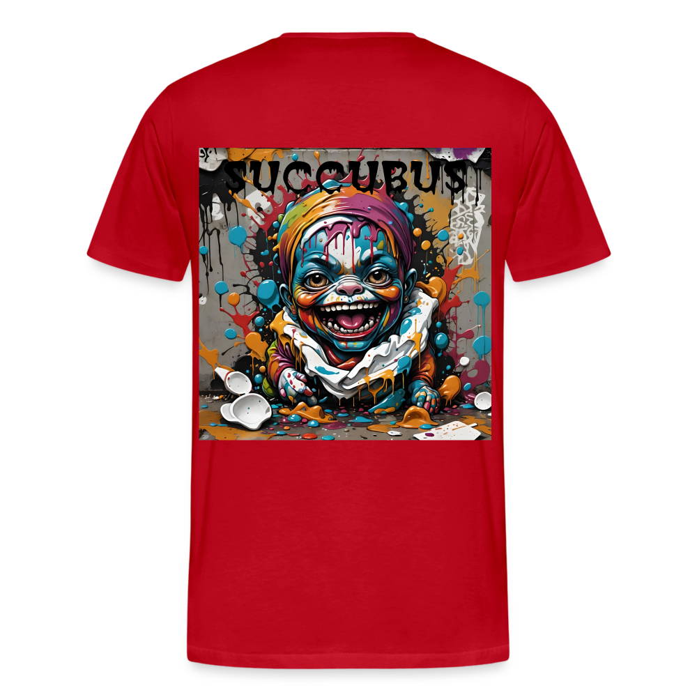 SUCCUBUS - MEN'S PREMIUM T-SHIRT - red