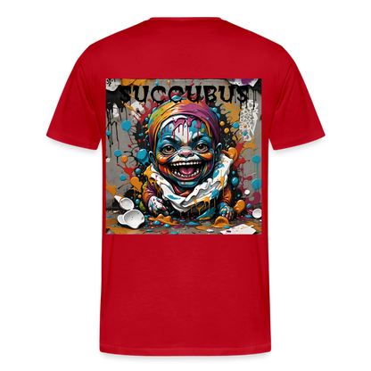 SUCCUBUS - MEN'S PREMIUM T-SHIRT - red