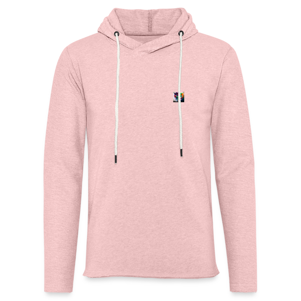 JR&LT® LIGHTWEIGHT UNISEX HOODIE - cream heather pink