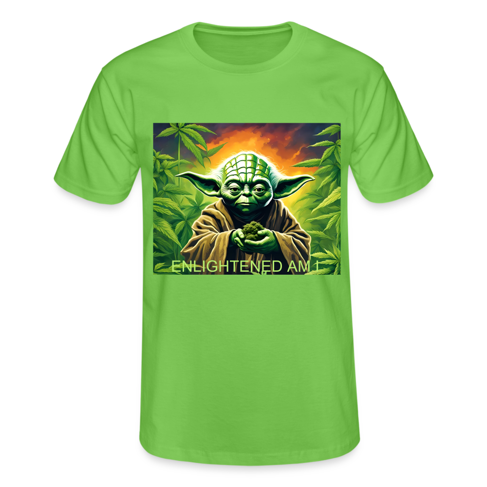 ENLIGHTENED YODA - MEN'S CLASSIC T-SHIRT - light green