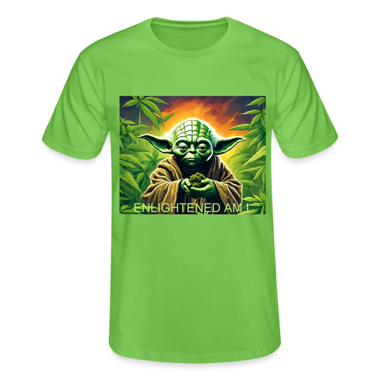 ENLIGHTENED YODA - MEN'S CLASSIC T-SHIRT - light green