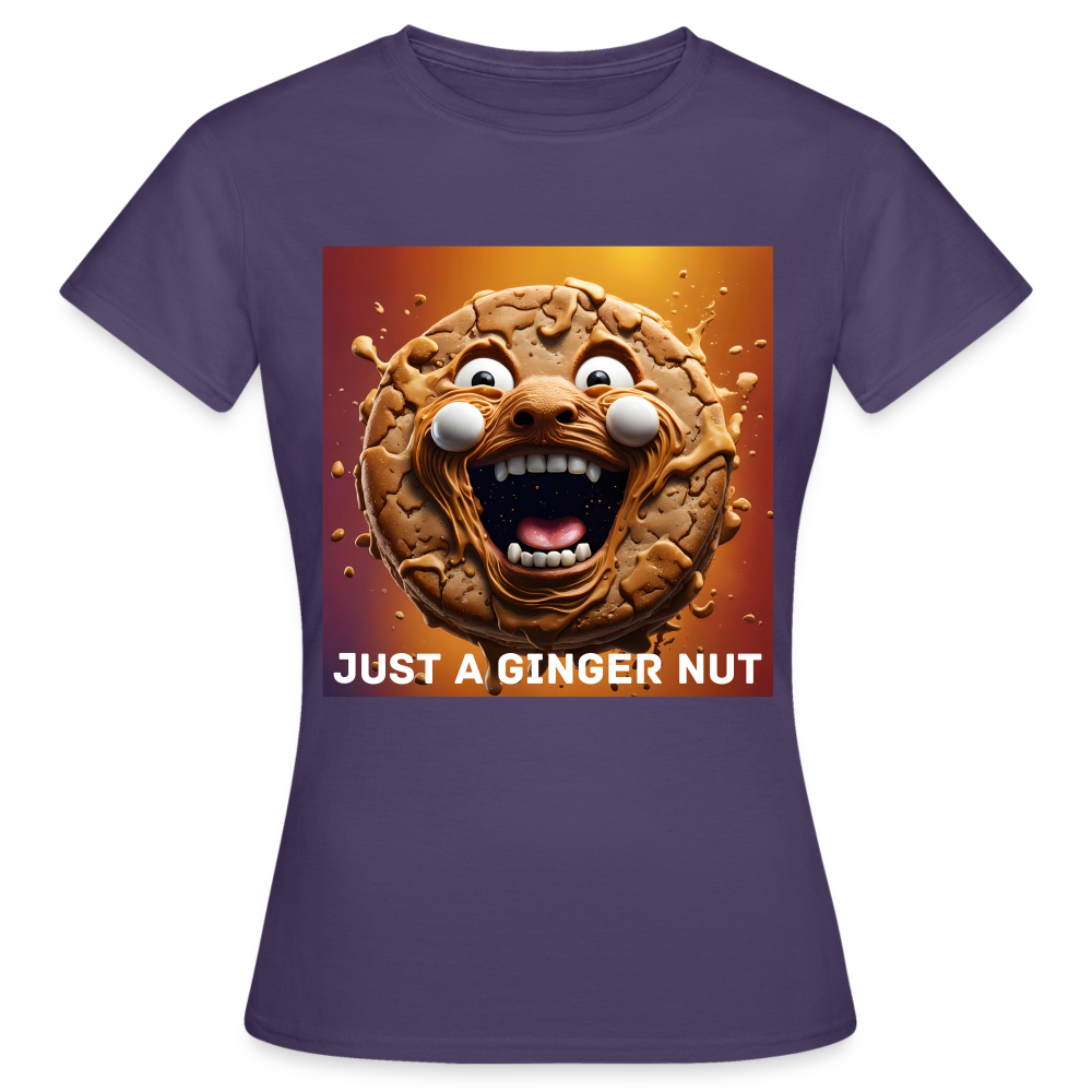 GINGER NUT - WOMEN'S CLASSIC T-SHIRT - dark purple