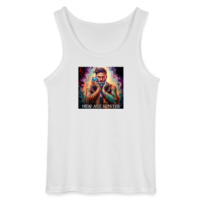 NEW AGE HIPSTER - MEN'S TANK TOP - white