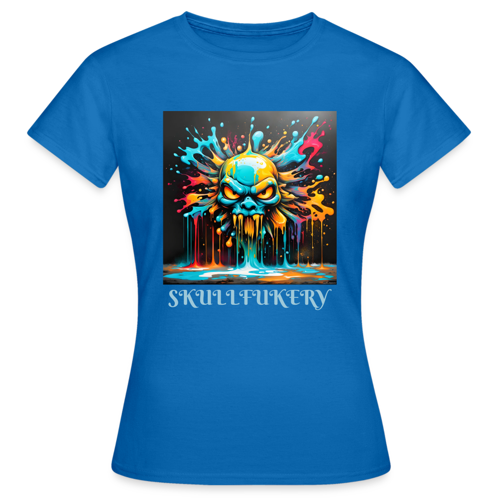 SKULLUKERY - WOMEN'S CLASSIC T-SHIRT - royal blue