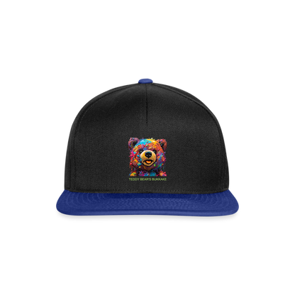 TEDDY BEAR'S BUKKAKE!! SNAP BACK - black/bright royal