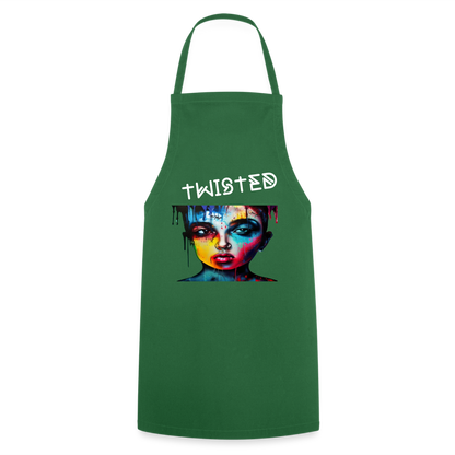 TWISTED - ADULT APRON - green