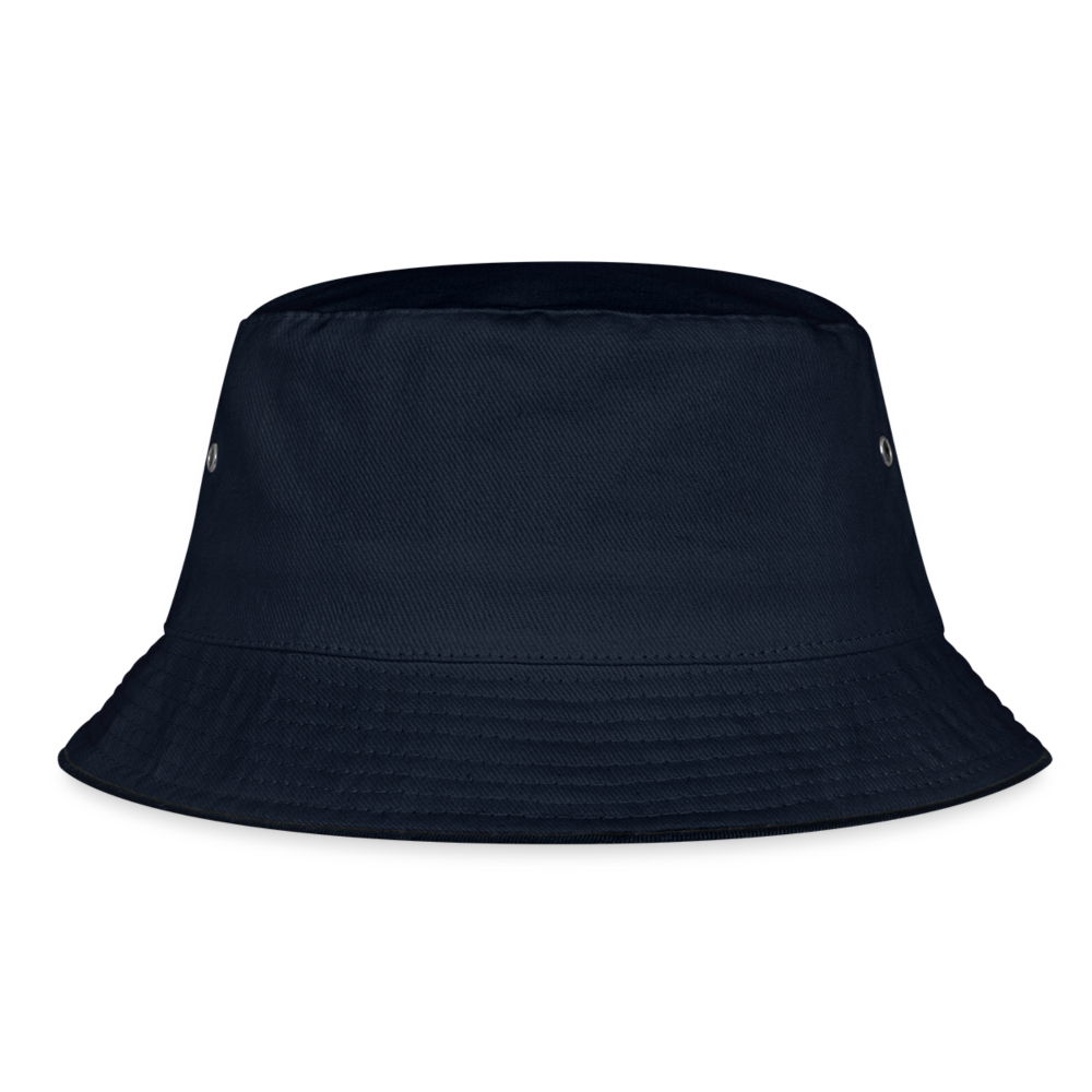 TWISTED!! BUCKET HAT - navy