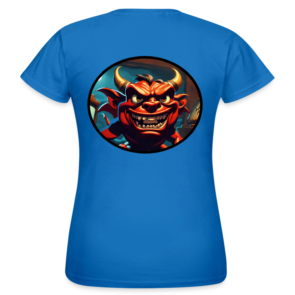 BABY DEVIL - WOMEN'S CLASSIC T-SHIRT - royal blue