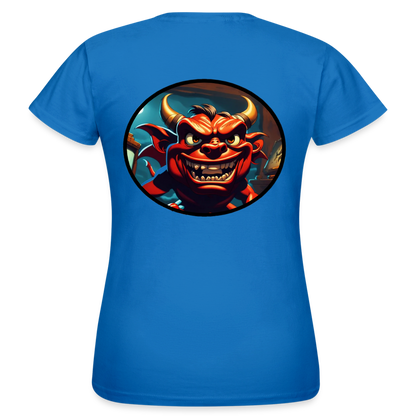 BABY DEVIL - WOMEN'S CLASSIC T-SHIRT - royal blue