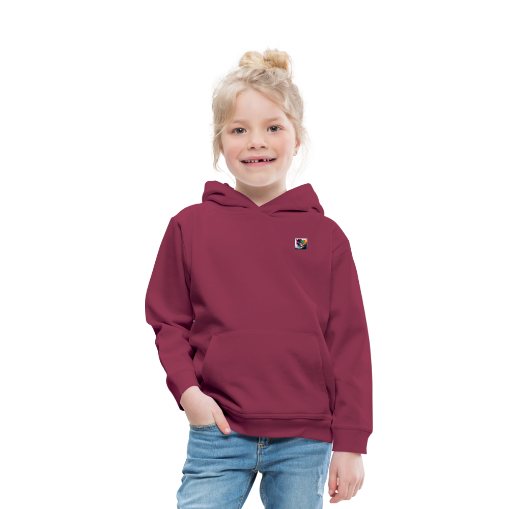 JR&LT - TRADEMARKED - CHILDREN'S HOODIE - bordeaux