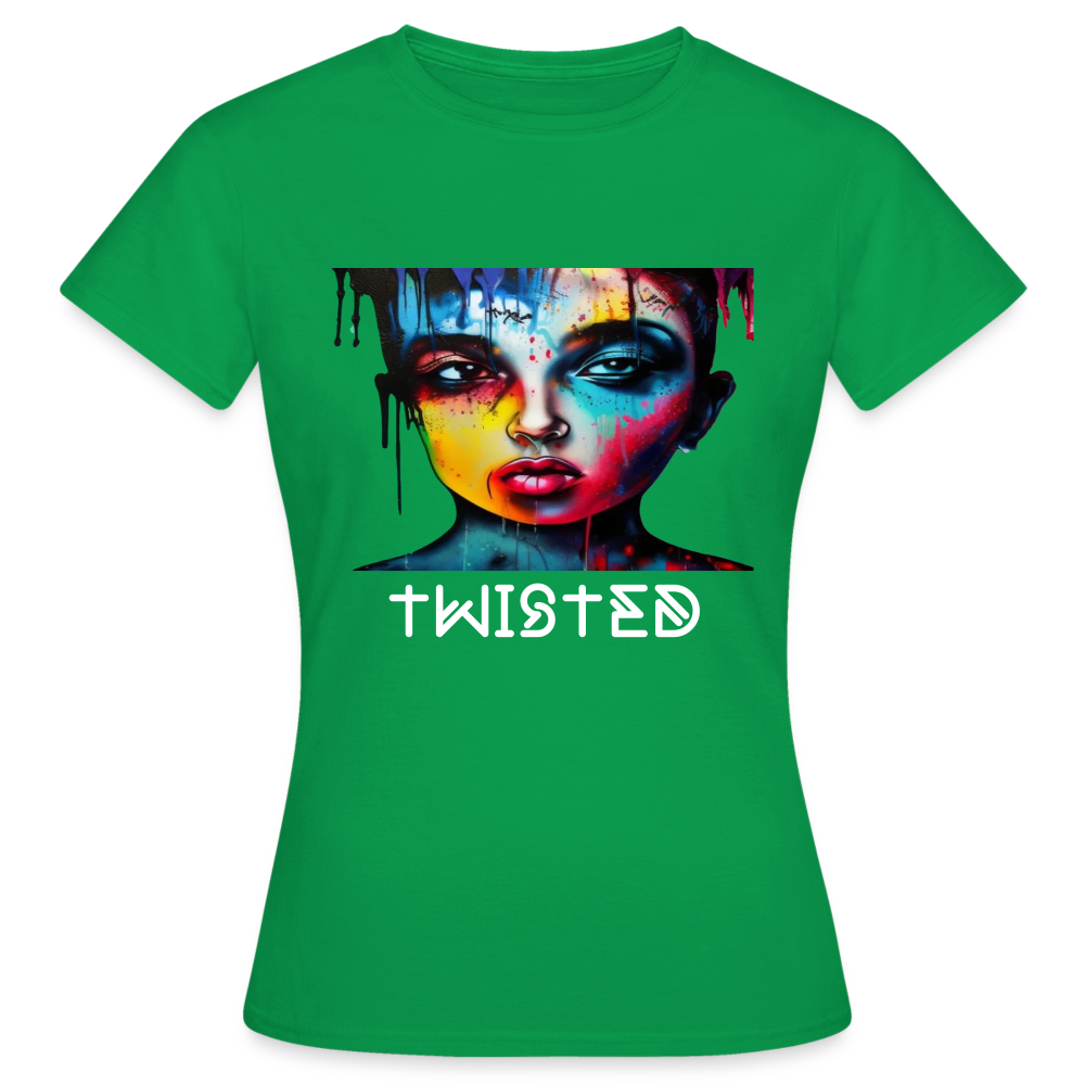 TWISTED!! WOMEN'S CLASSIC T-SHIRT - kelly green