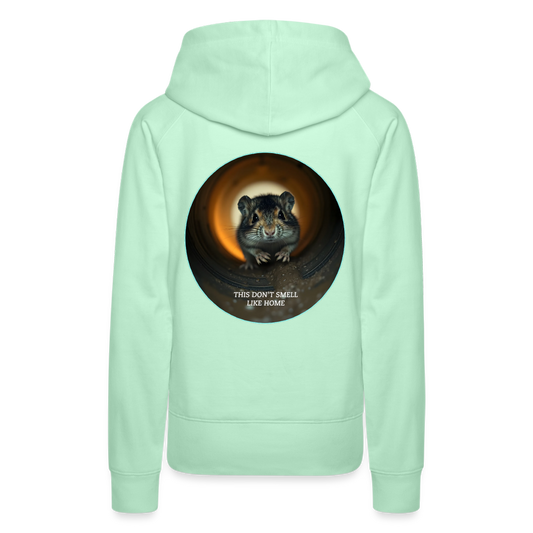 GERBIL - WOMEN'S HOODIE - light mint