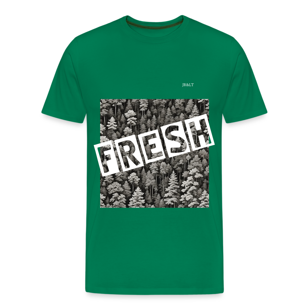 FRESH - MEN'S PREMIUM T-SHIRT - kelly green