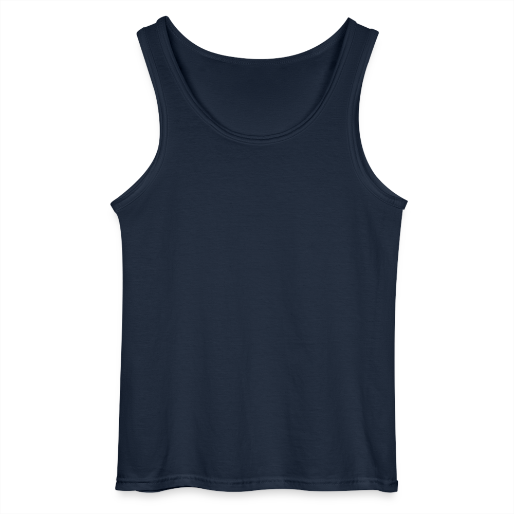 YING YANG - MEN'S TANK TOP - navy