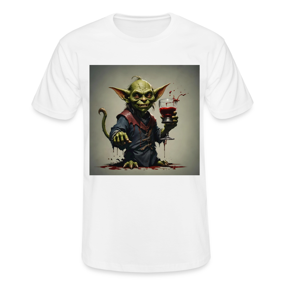 GOBLIN WITH A GOBLET!! MEN'S CLASSIC T-SHIRT - white