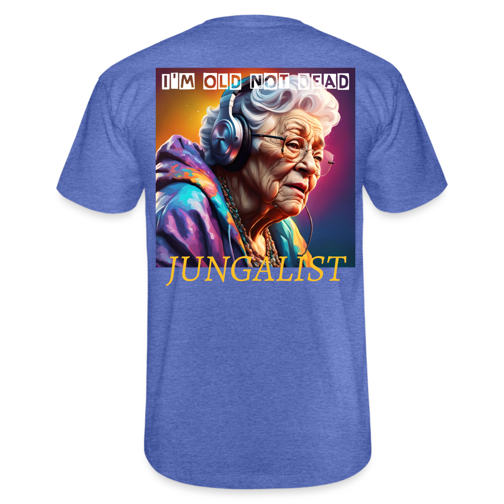 I'M OLD NOT DEAD!! MEN'S CLASSIC T-SHIRT - heather blue