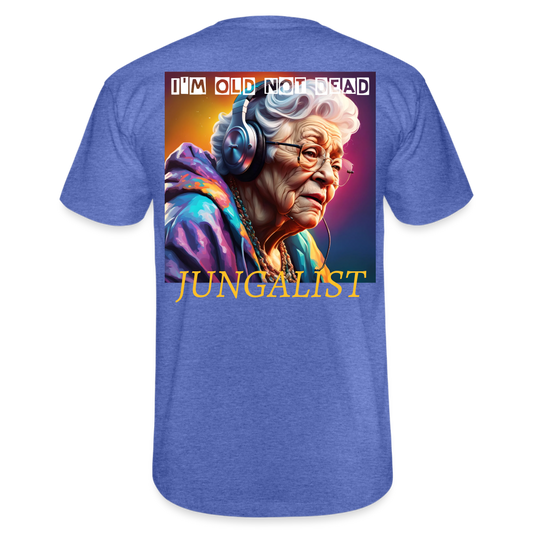 I'M OLD NOT DEAD!! MEN'S CLASSIC T-SHIRT - heather blue