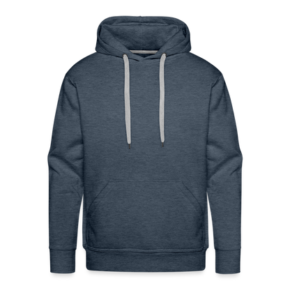 THE REAL ALIEN O.G!! MENS HOODIE - heather denim