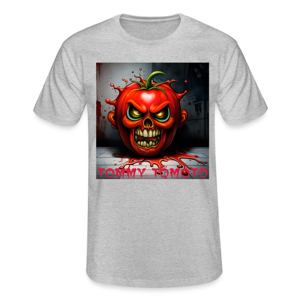 TOMMY TOMATO!! MEN'S CLASSIC T-SHIRT - heather grey