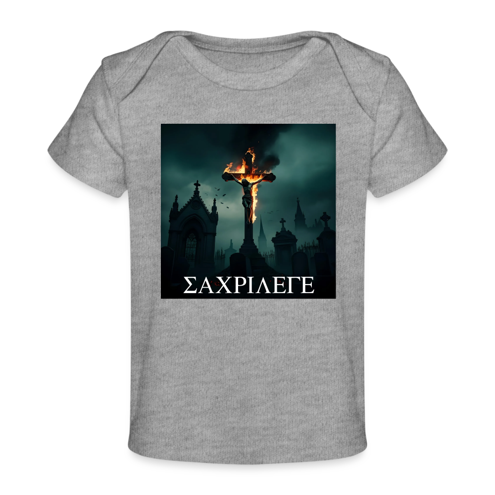 SACRILEGE - BABY T-SHIRT - heather grey