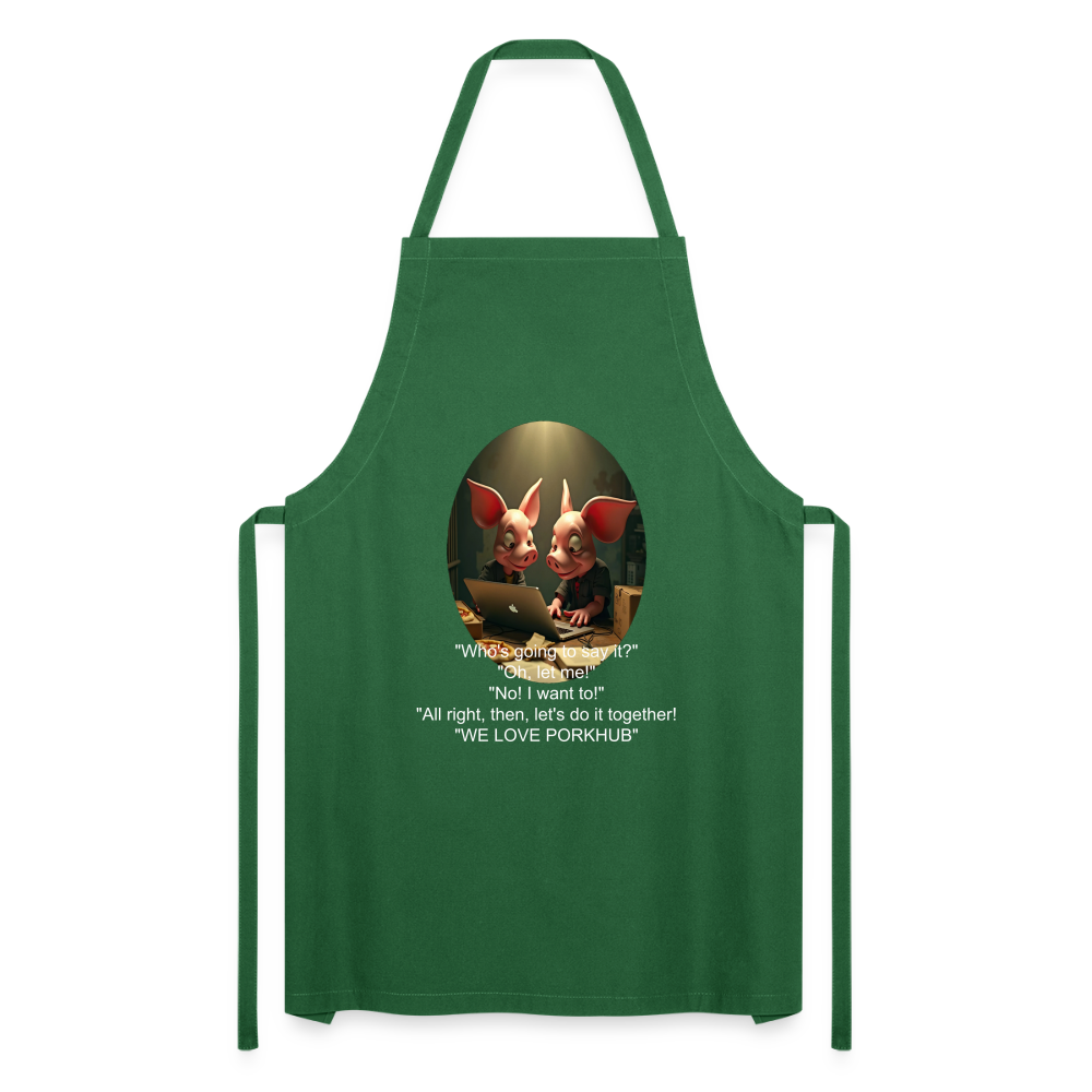 APPRECIATION - ADULT APRON - green