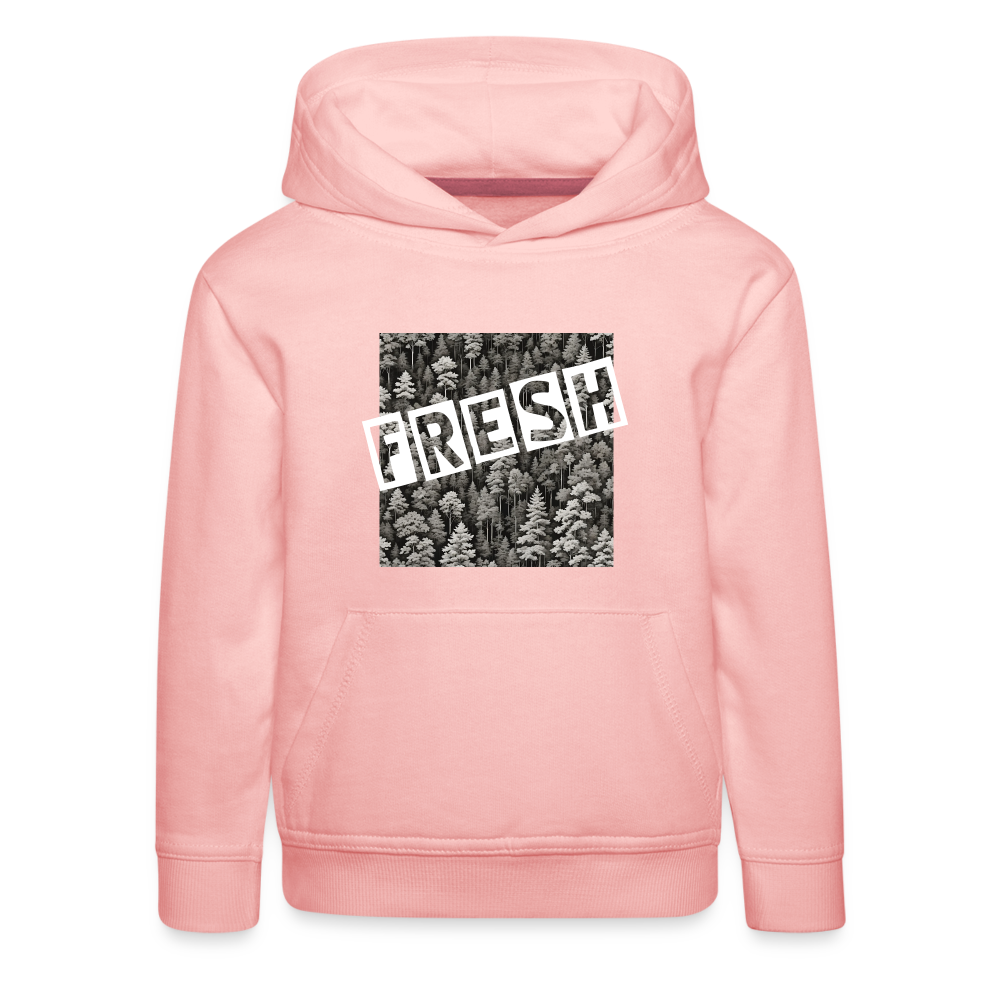 FRESH - CHILDREN'S HOODIE - crystal pink