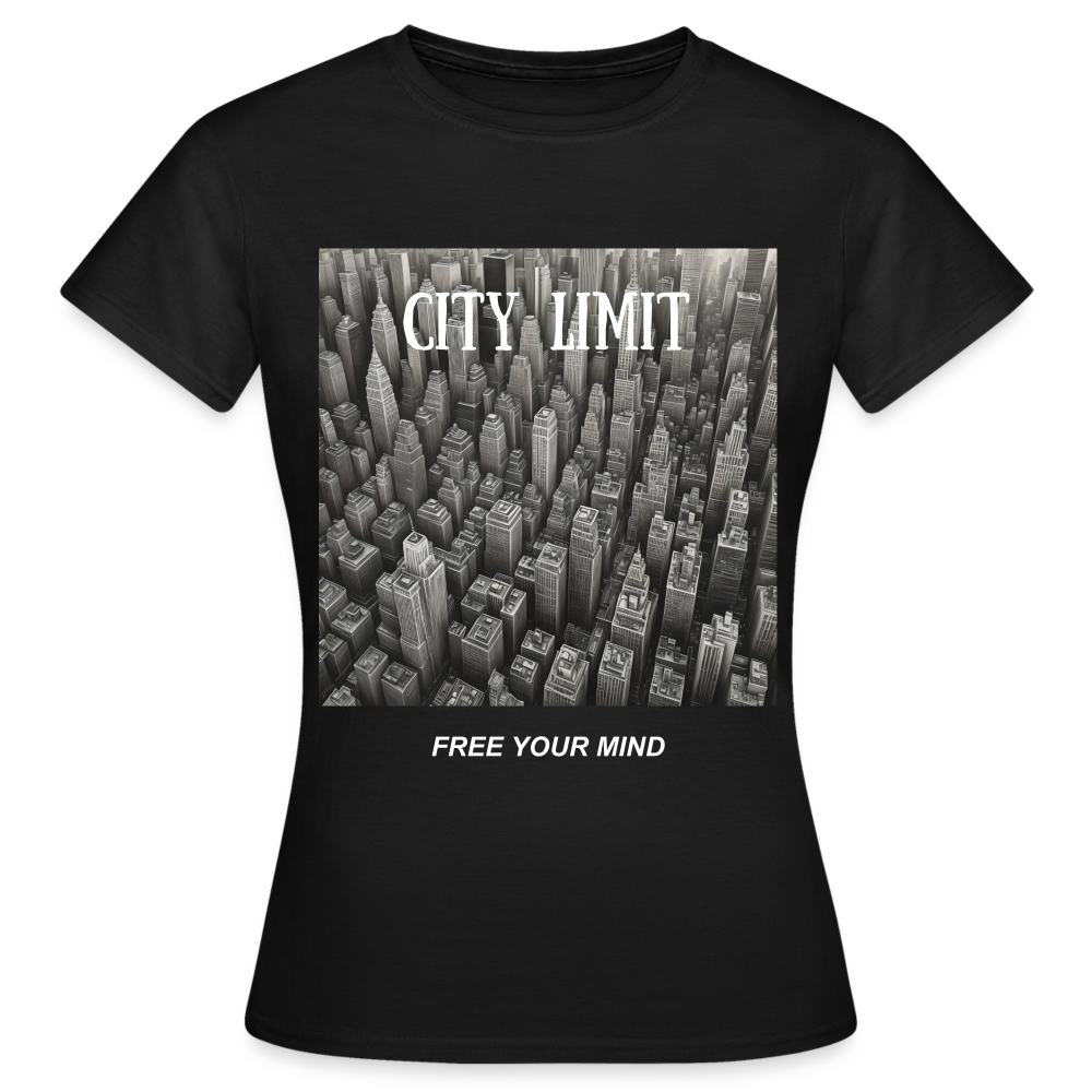 CITY LIMIT - WOMEN'S CLASSIC T-SHIRT - black