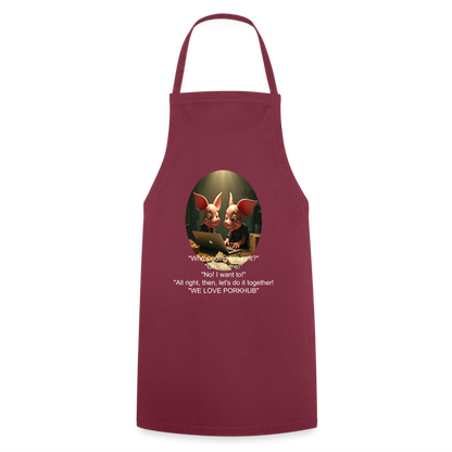 APPRECIATION - ADULT APRON - bordeaux