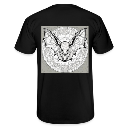 COLOUR IN YOURSELF BAT - MEN'S CLASSIC T-SHIRT - black